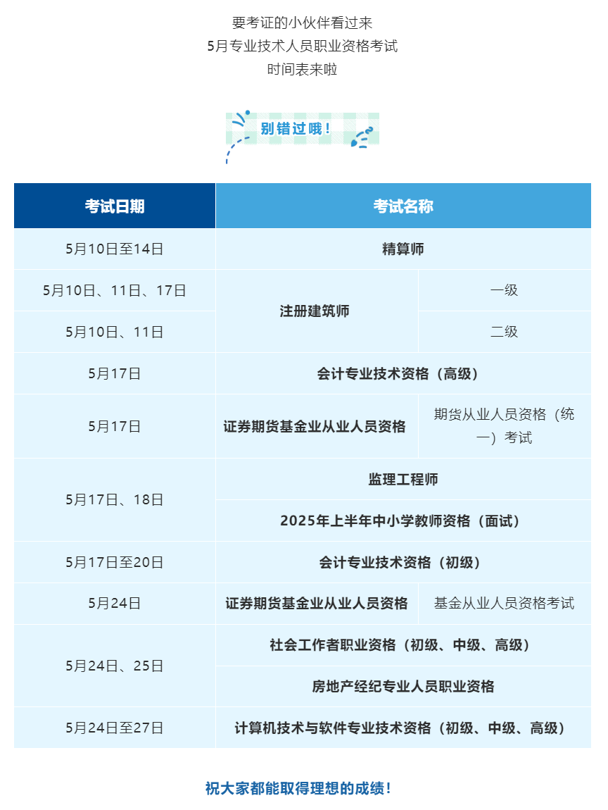 温馨提示！5月有这些考试，别错过&rarr;.png